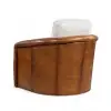 Ella Bark Swivel Chair